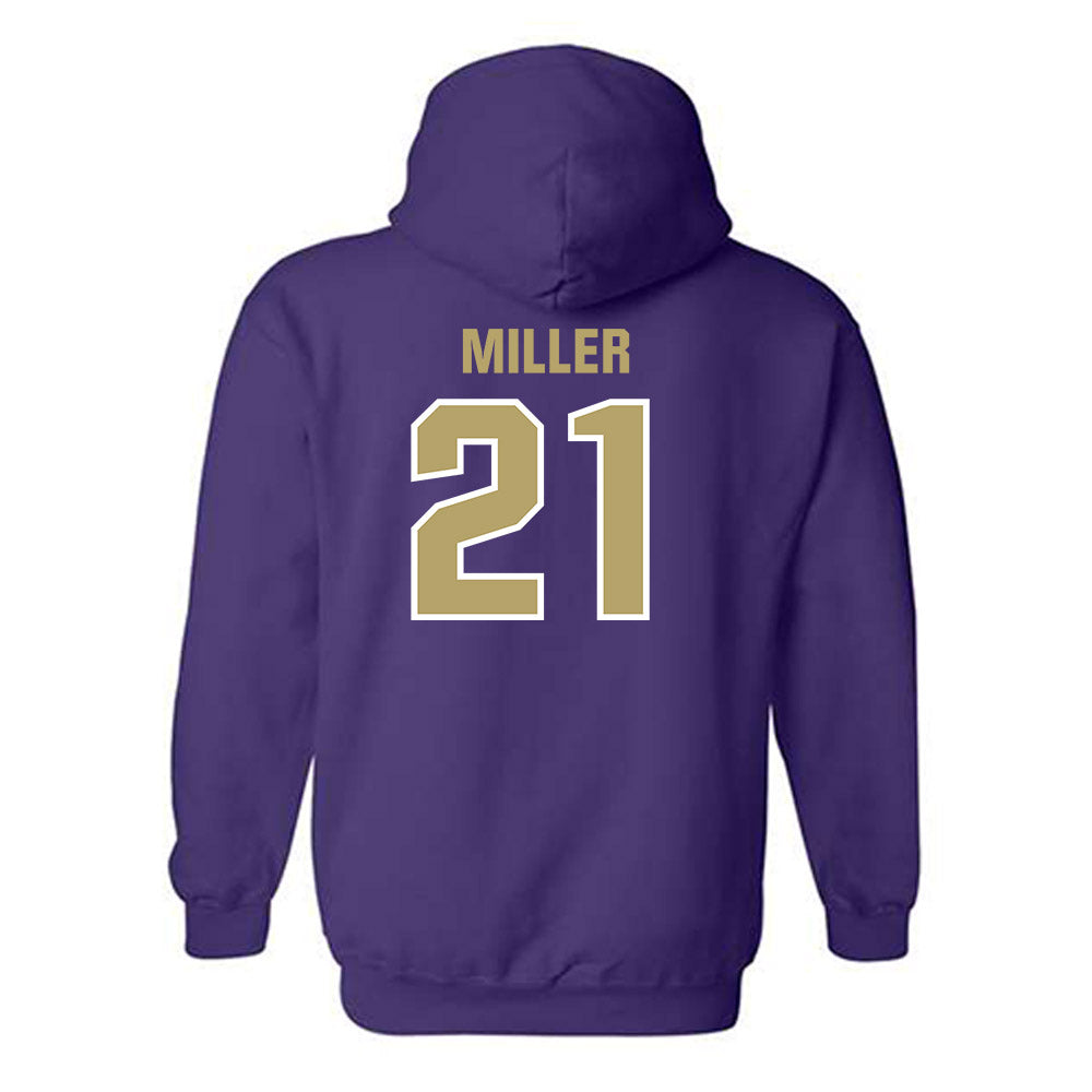 JMU - NCAA Men's Soccer : Tyler Miller - Classic Shersey Hooded Sweatshirt-1