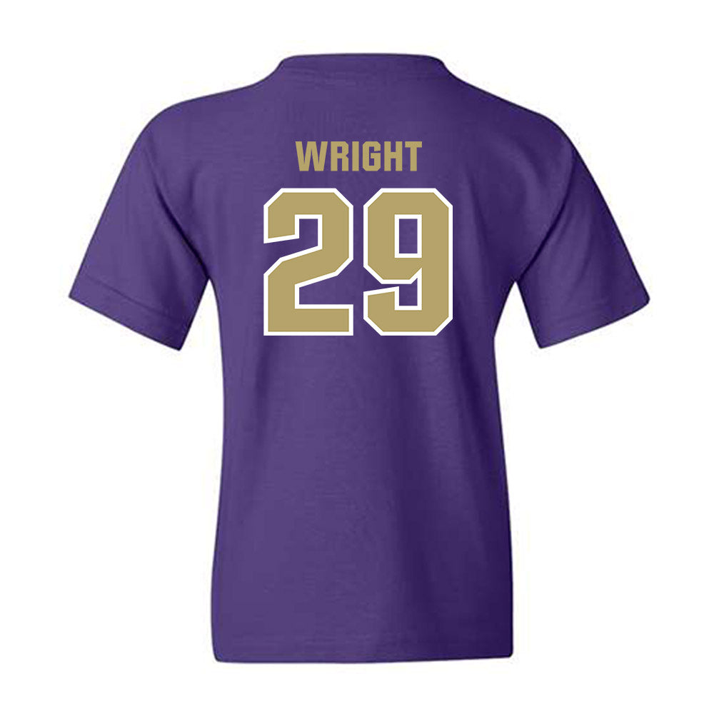 JMU - NCAA Football : KJ Wright - Classic Shersey Youth T-Shirt-1