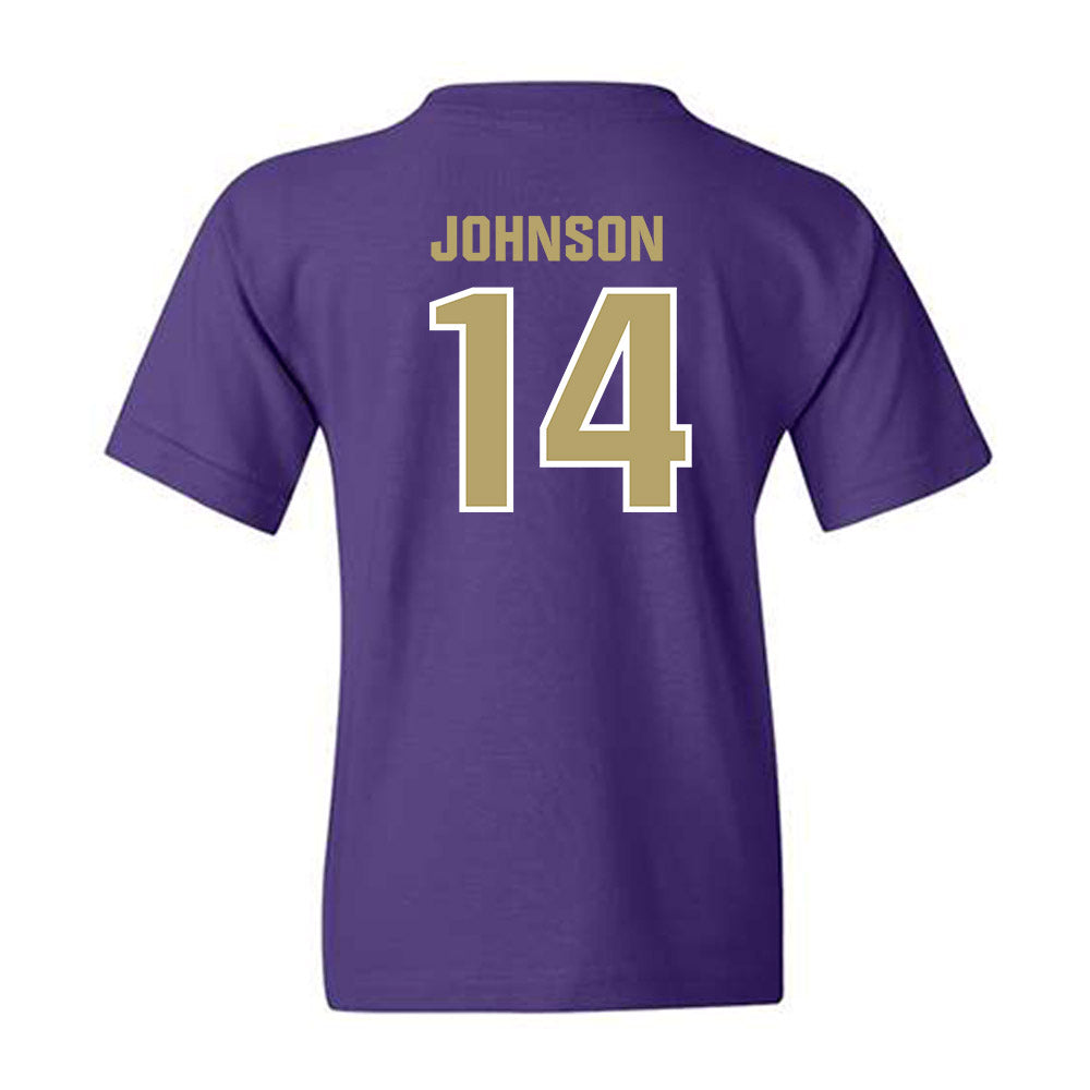 JMU - NCAA Softball : Taylor Johnson - Classic Shersey Youth T-Shirt-1