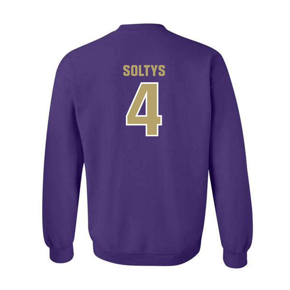 JMU - NCAA Women's Basketball : Delilah Soltys - Classic Shersey Crewneck Sweatshirt-1