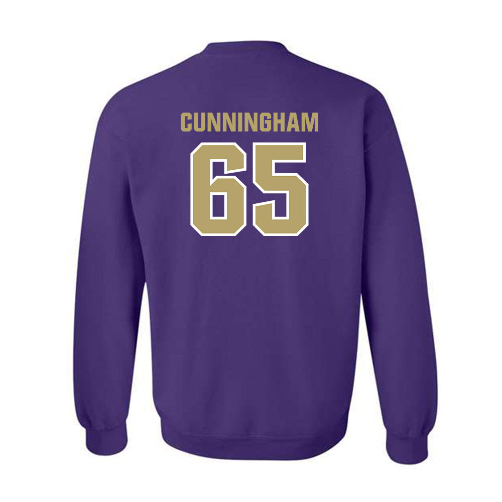 JMU - NCAA Football : Parker Cunningham - Classic Shersey Crewneck Sweatshirt-1