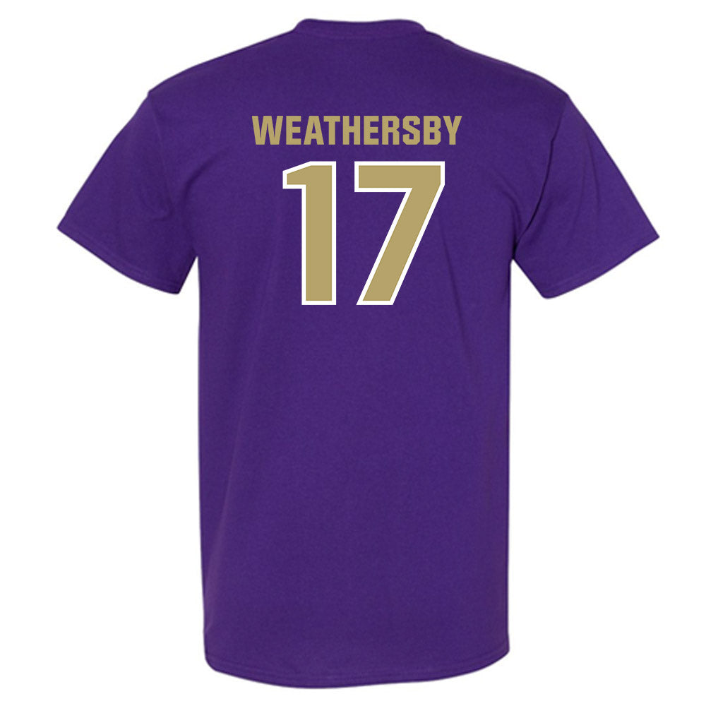 JMU - NCAA Football : Gannon Weathersby - Classic Shersey T-Shirt-1