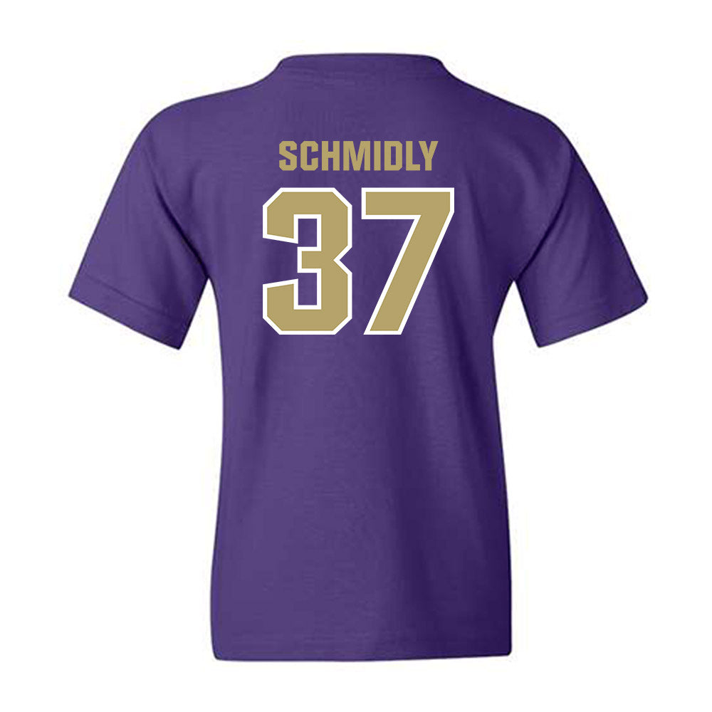 JMU - NCAA Baseball : Ike Schmidly - Classic Shersey Youth T-Shirt-1