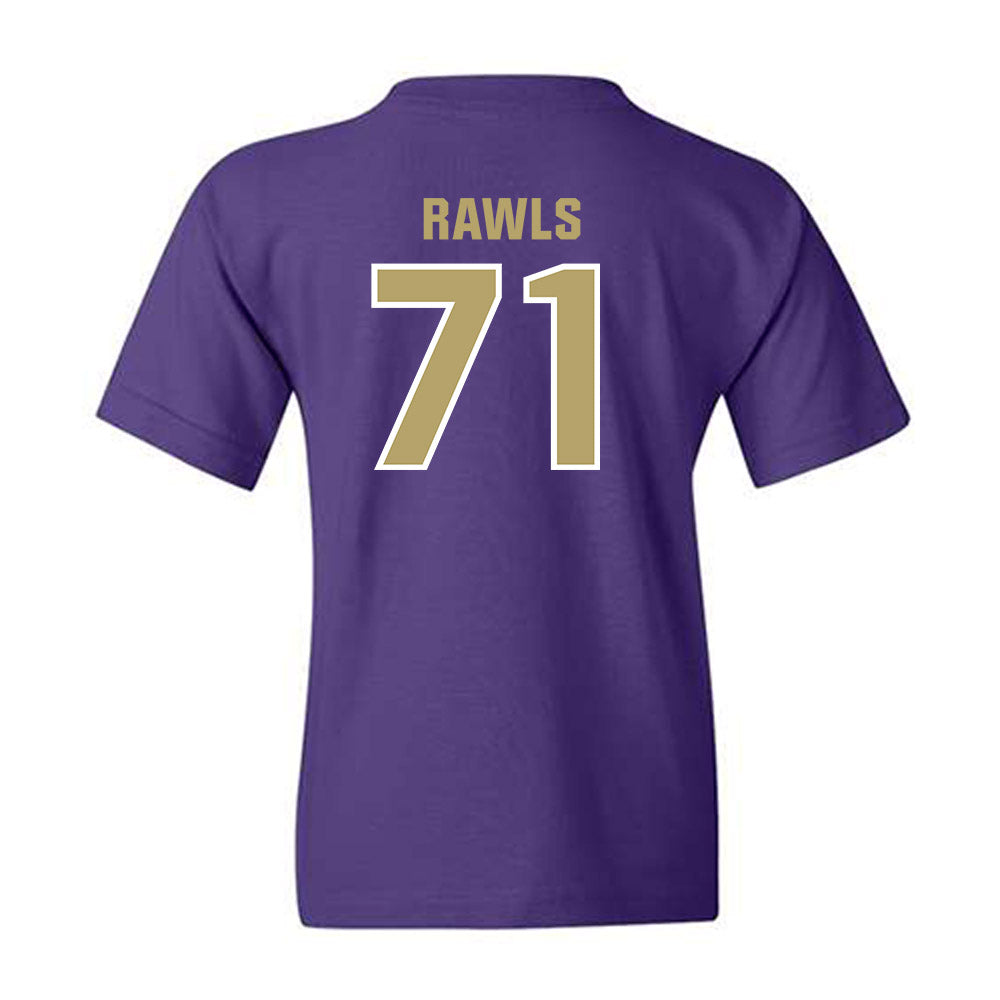 JMU - NCAA Football : Deacon Rawls - Classic Shersey Youth T-Shirt-1