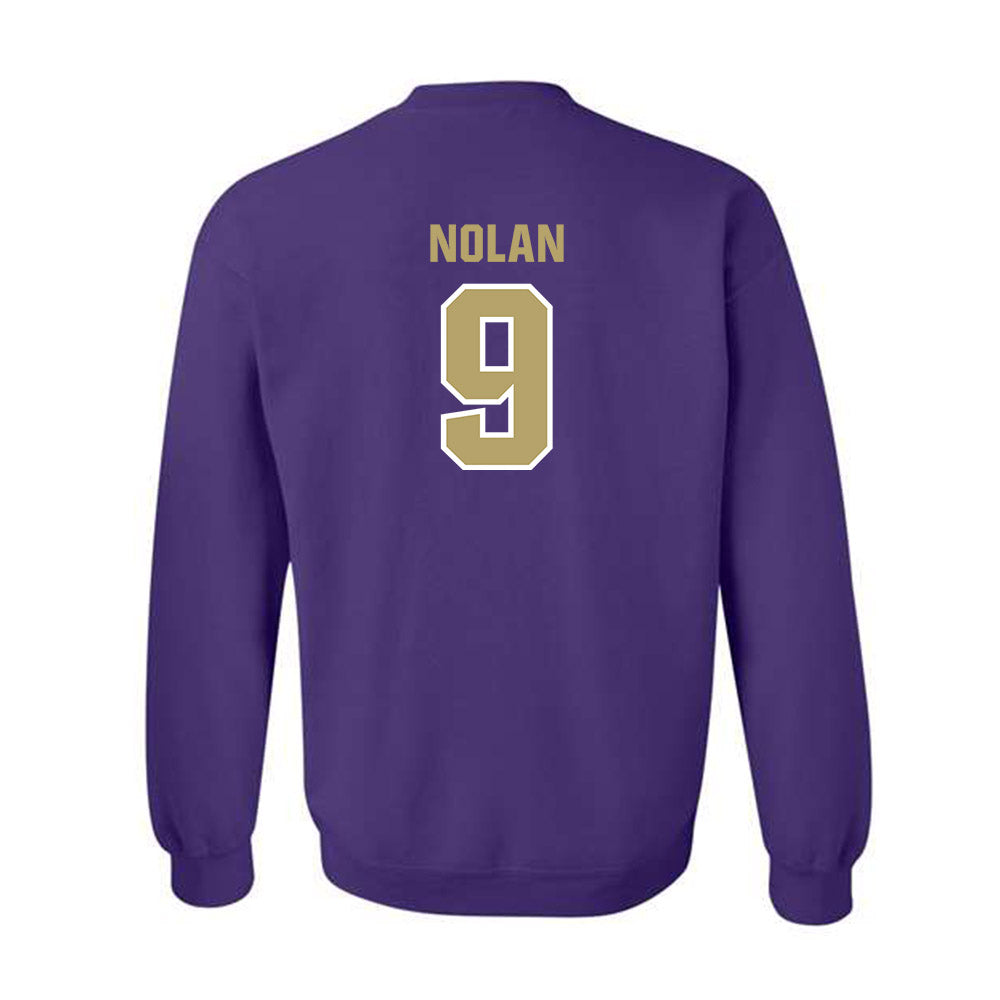 JMU - NCAA Baseball : Isaiah Nolan - Classic Shersey Crewneck Sweatshirt-1