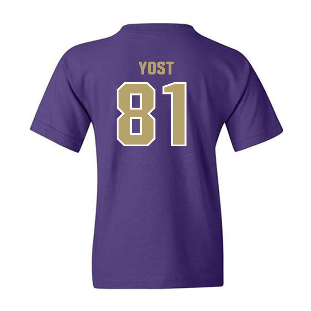 JMU - NCAA Football : Sue Yost - Classic Shersey Youth T-Shirt-1