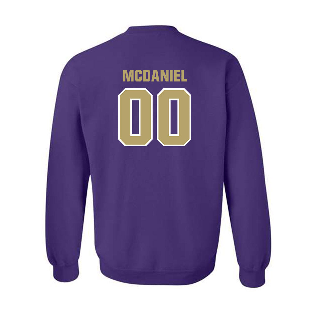 JMU - NCAA Women's Basketball : Peyton McDaniel - Classic Shersey Crewneck Sweatshirt-1