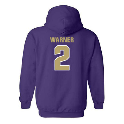 JMU - NCAA Softball : Reaghan Warner - Classic Shersey Hooded Sweatshirt-1