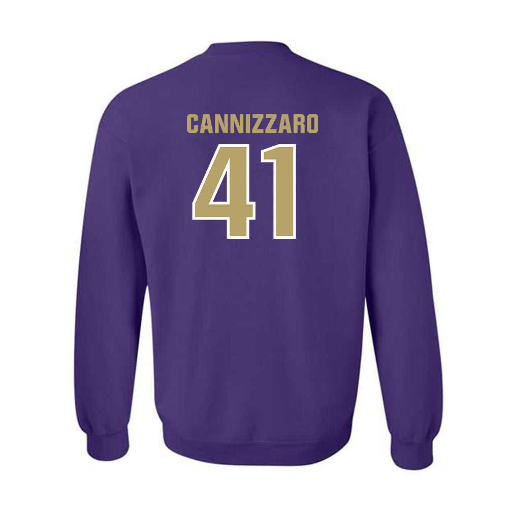 JMU - NCAA Baseball : Jack Cannizzaro - Classic Shersey Crewneck Sweatshirt-1