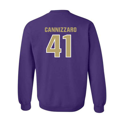 JMU - NCAA Baseball : Jack Cannizzaro - Classic Shersey Crewneck Sweatshirt-1