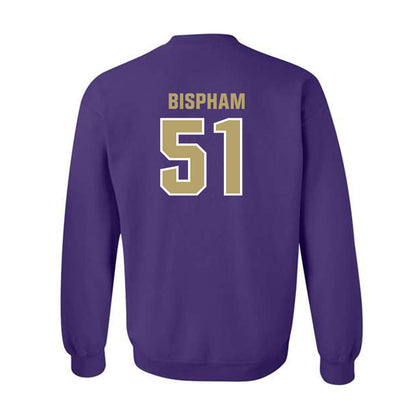 JMU - NCAA Football : Christopher Bispham - Classic Shersey Crewneck Sweatshirt-1