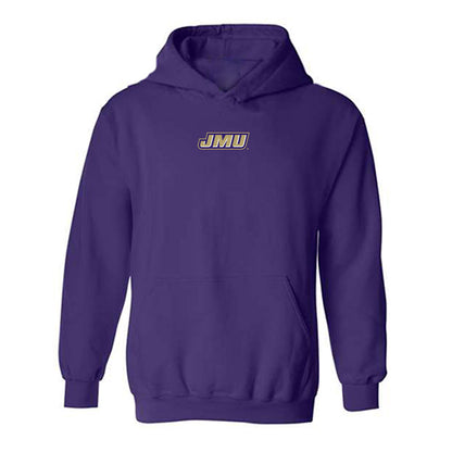 JMU - NCAA Baseball : Will Haacke - Classic Shersey Hooded Sweatshirt-0