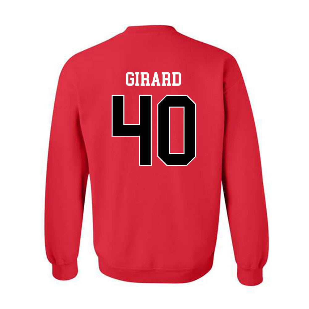 Illinois State - NCAA Baseball : Nolan Girard - Classic Shersey Crewneck Sweatshirt-1