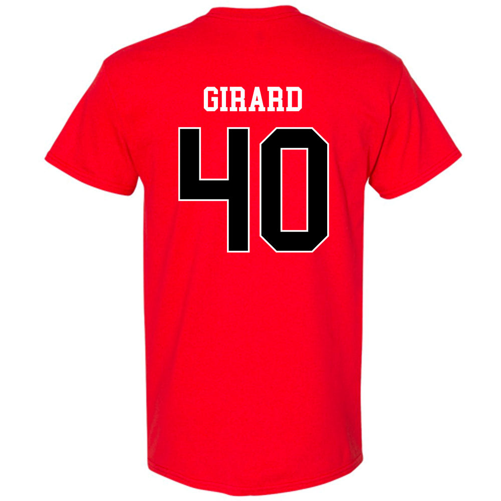 Illinois State - NCAA Baseball : Nolan Girard - Classic Shersey T-Shirt-1