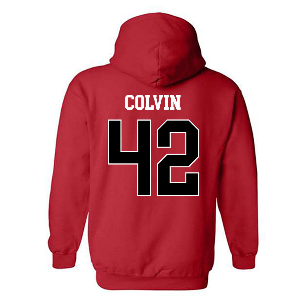 Illinois State - NCAA Football : Draivyn Colvin - Classic Shersey Hooded Sweatshirt-1