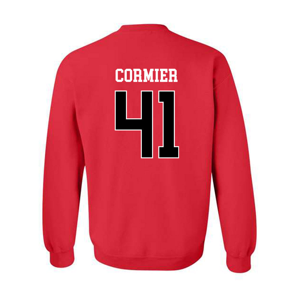 Illinois State - NCAA Baseball : Carson Cormier - Classic Shersey Crewneck Sweatshirt-1