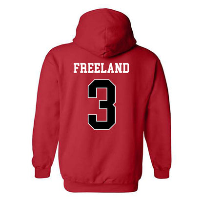 Illinois State - NCAA Softball : Saveea Freeland - Classic Shersey Hooded Sweatshirt-1