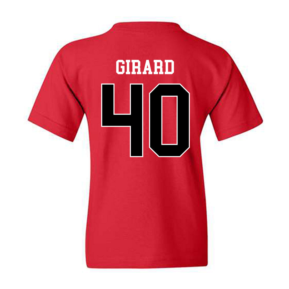 Illinois State - NCAA Baseball : Nolan Girard - Classic Shersey Youth T-Shirt-1