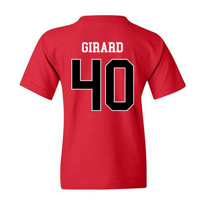 Illinois State - NCAA Baseball : Nolan Girard - Classic Shersey Youth T-Shirt-1