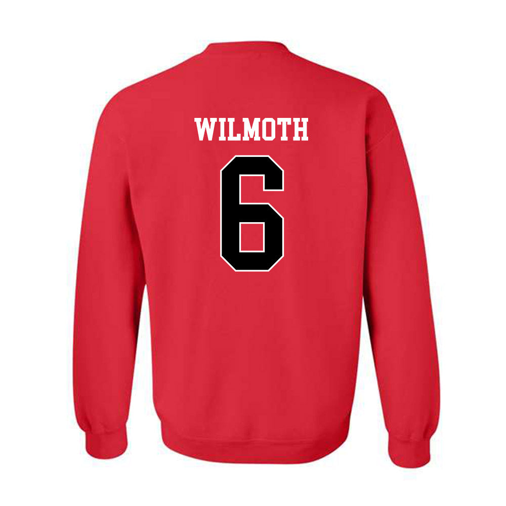 Illinois State - NCAA Baseball : Joey Wilmoth - Classic Shersey Crewneck Sweatshirt-1