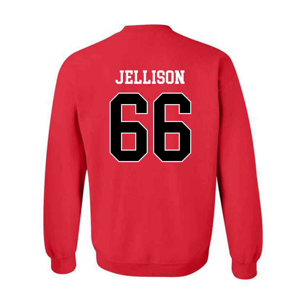 Illinois State - NCAA Football : Brayden Jellison - Classic Shersey Crewneck Sweatshirt-1