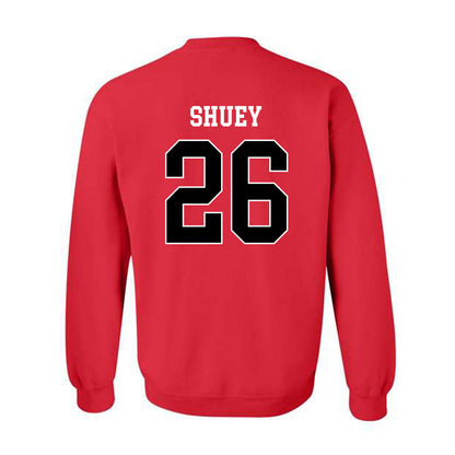 Illinois State - NCAA Baseball : John Shuey - Classic Shersey Crewneck Sweatshirt-1