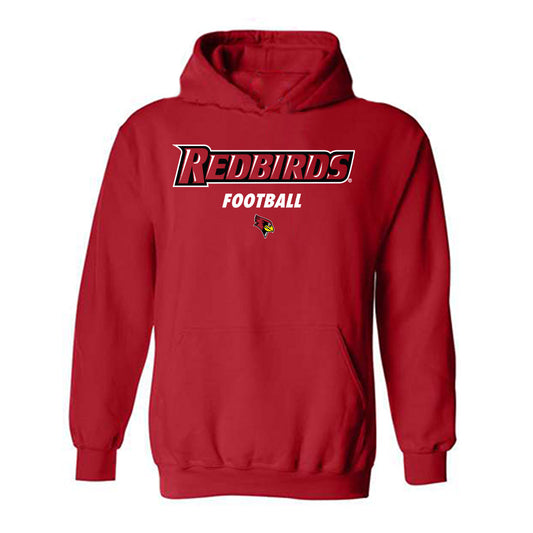 Illinois State - NCAA Football : Logan Jellison - Classic Shersey Hooded Sweatshirt-0