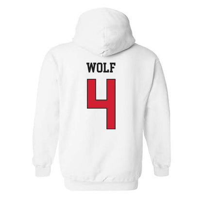 Illinois State - NCAA Men's Basketball : Landon Wolf - Classic Shersey Hooded Sweatshirt
