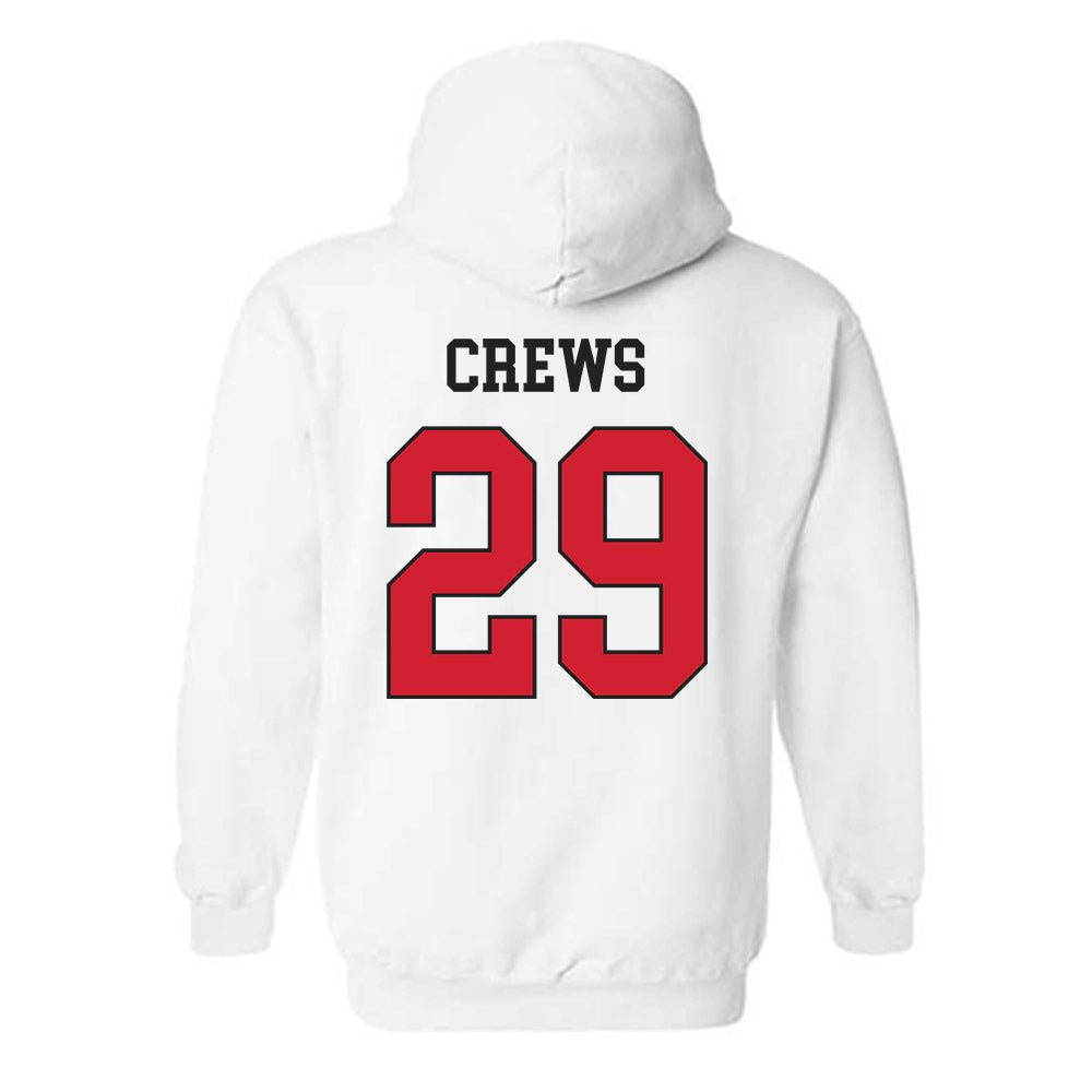 Illinois State - NCAA Football : Aidan Crews - Classic Shersey Hooded Sweatshirt-1