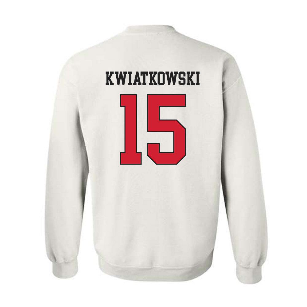 Illinois State - NCAA Football : Chase Kwiatkowski - Classic Shersey Crewneck Sweatshirt-1