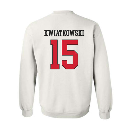 Illinois State - NCAA Football : Chase Kwiatkowski - Classic Shersey Crewneck Sweatshirt-1