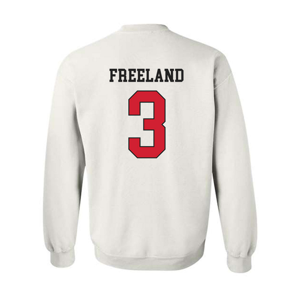 Illinois State - NCAA Softball : Saveea Freeland - Classic Shersey Crewneck Sweatshirt-1