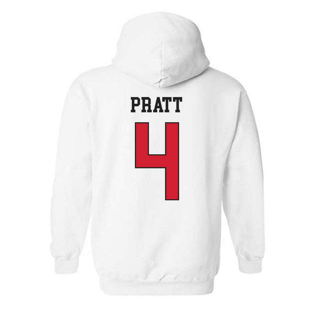 Illinois State - NCAA Women's Basketball : Jaeden Pratt - Classic Shersey Hooded Sweatshirt-1