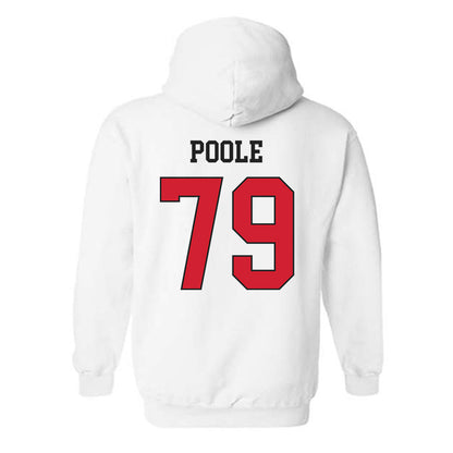 Illinois State - NCAA Football : Zach Poole - Classic Shersey Hooded Sweatshirt-1