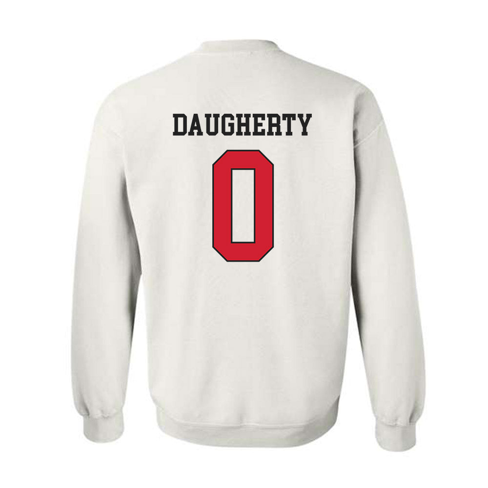 Illinois State - NCAA Men's Basketball : Jack Daugherty - Classic Shersey Crewneck Sweatshirt-1