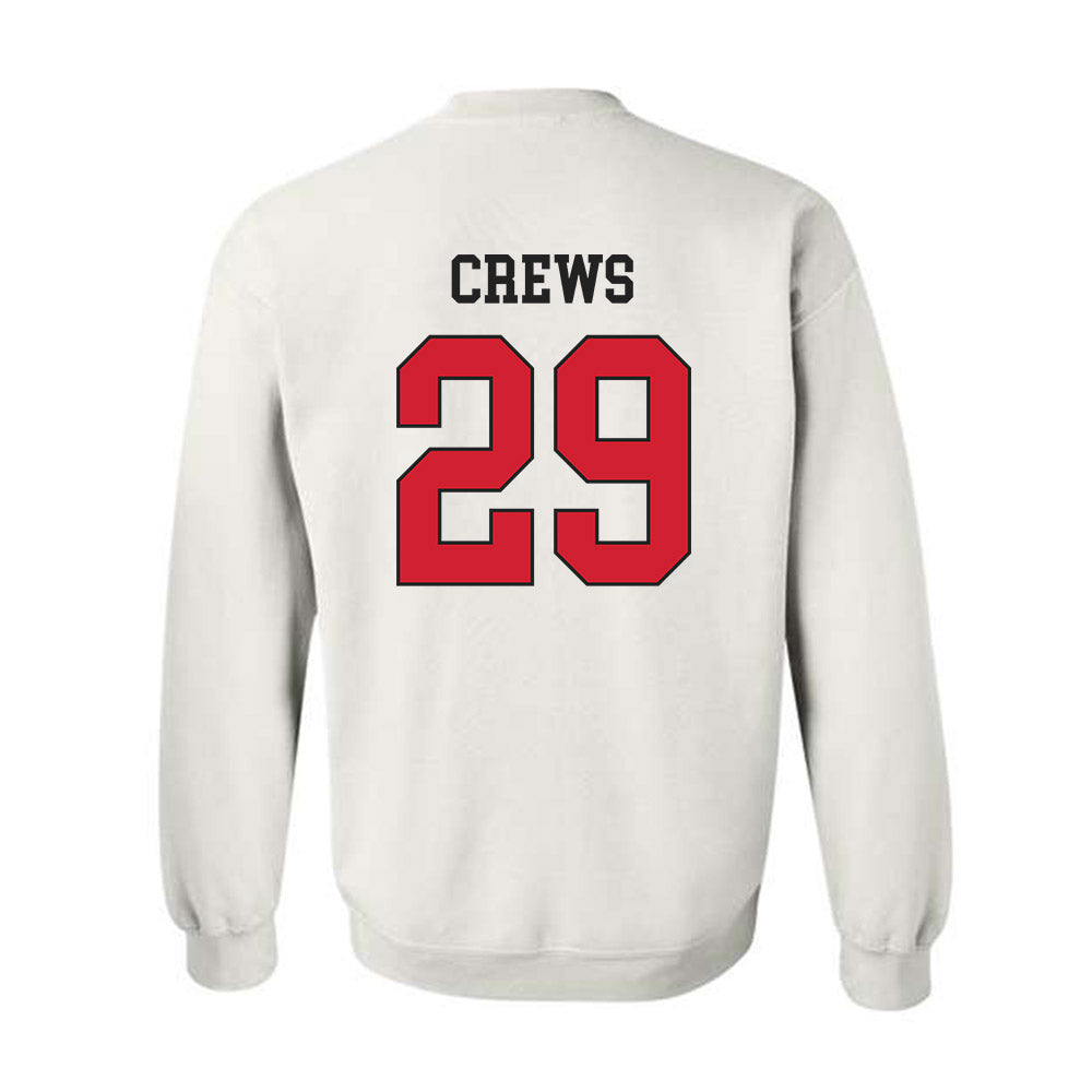 Illinois State - NCAA Football : Aidan Crews - Classic Shersey Crewneck Sweatshirt-1