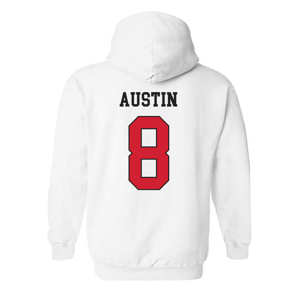 Illinois State - NCAA Women's Basketball : Madison Austin - Classic Shersey Hooded Sweatshirt-1