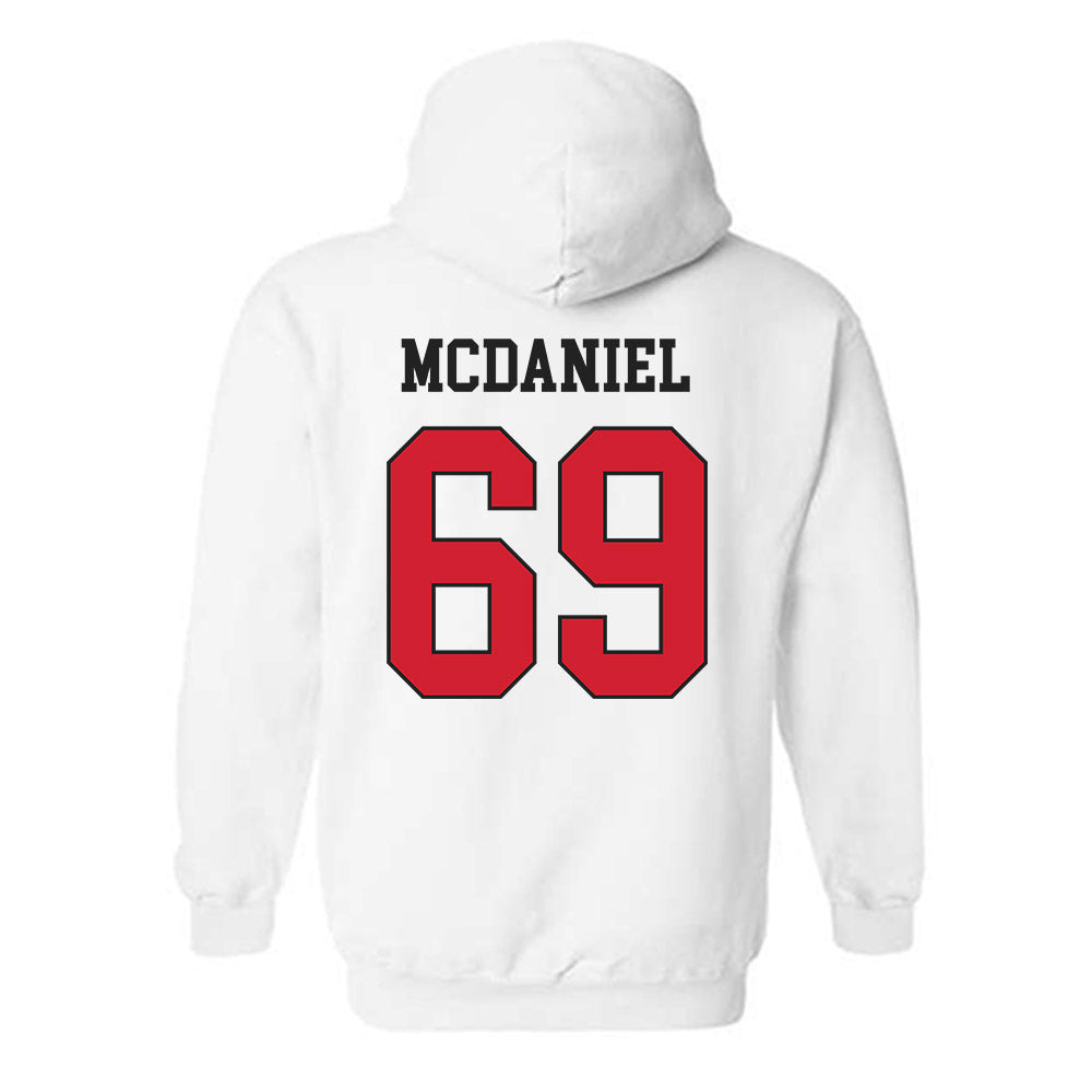Illinois State - NCAA Football : Mezziahs McDaniel - Classic Shersey Hooded Sweatshirt-1