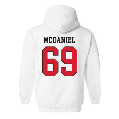 Illinois State - NCAA Football : Mezziahs McDaniel - Classic Shersey Hooded Sweatshirt-1