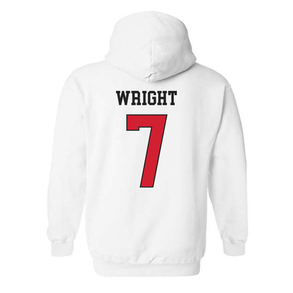 Illinois State - NCAA Women's Volleyball : Sidney Wright - Classic Shersey Hooded Sweatshirt-1