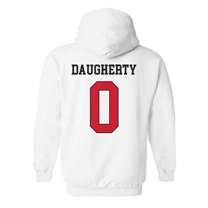 Illinois State - NCAA Men's Basketball : Jack Daugherty - Classic Shersey Hooded Sweatshirt-1