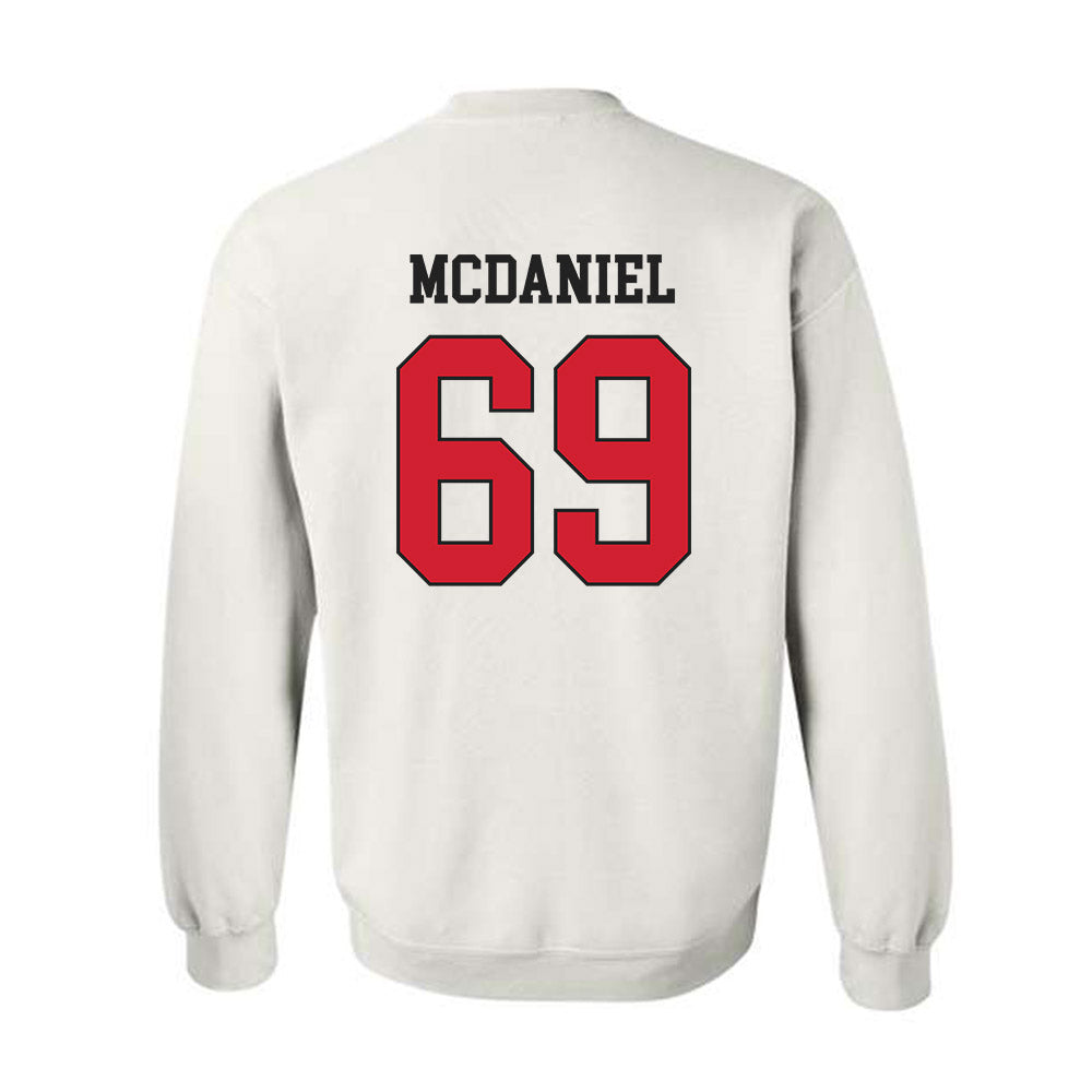 Illinois State - NCAA Football : Mezziahs McDaniel - Classic Shersey Crewneck Sweatshirt-1