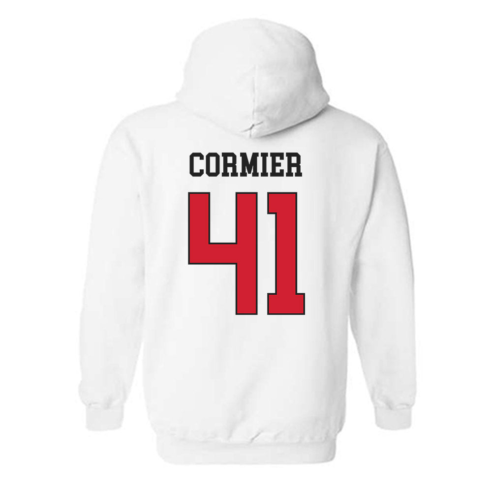 Illinois State - NCAA Baseball : Carson Cormier - Classic Shersey Hooded Sweatshirt-1