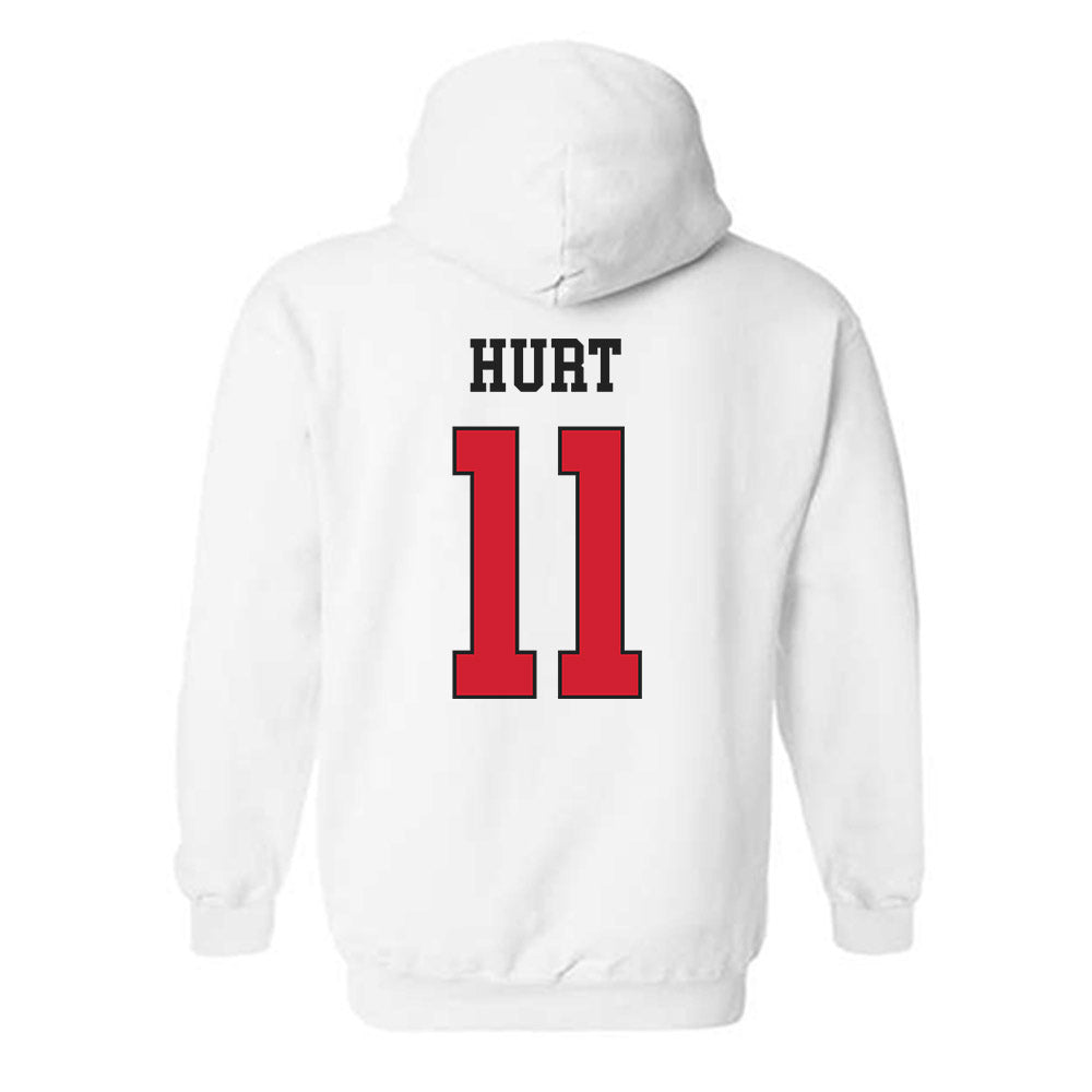 Illinois State - NCAA Women's Basketball : Kya Hurt - Classic Shersey Hooded Sweatshirt-1