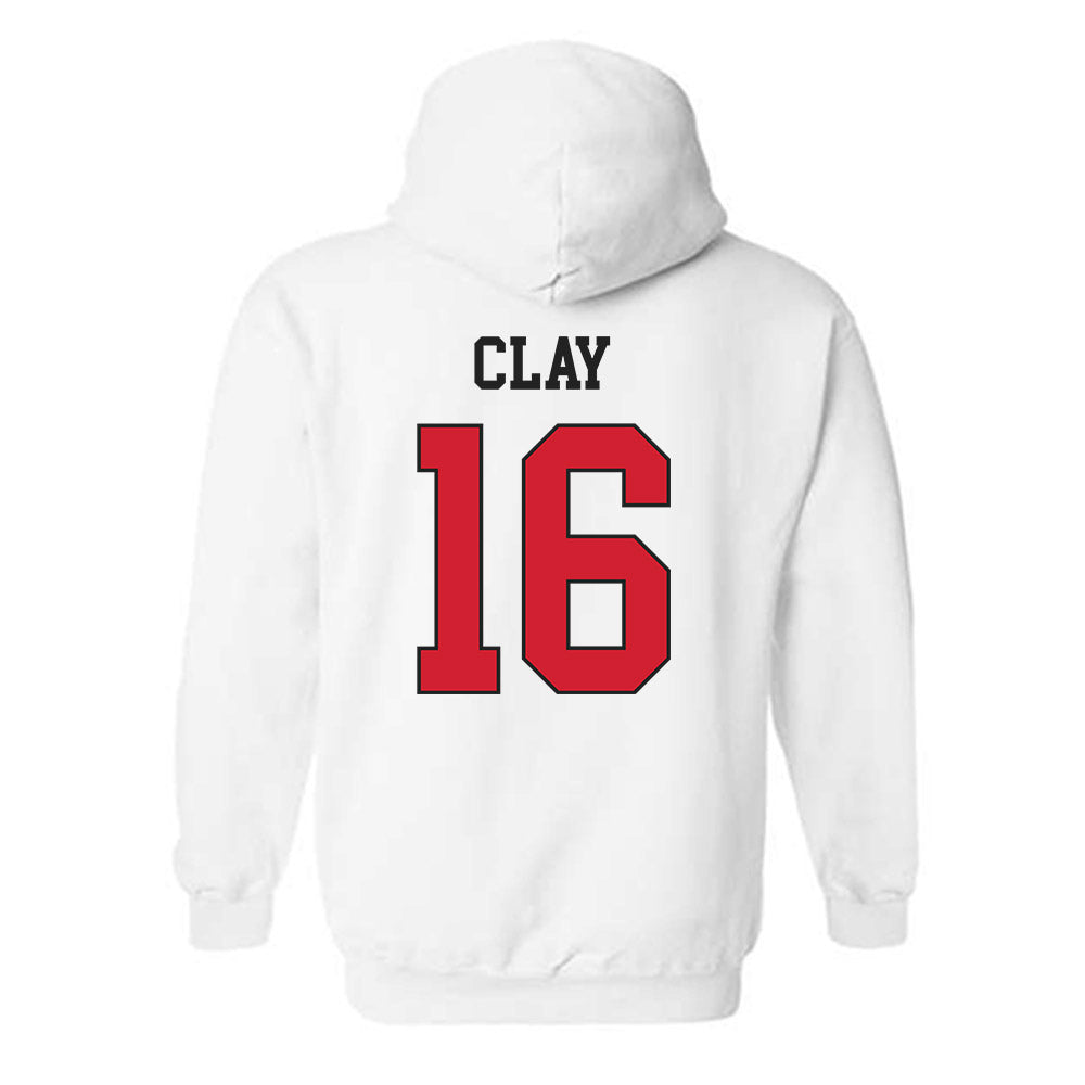 Illinois State - NCAA Football : Rico Clay - Classic Shersey Hooded Sweatshirt-1