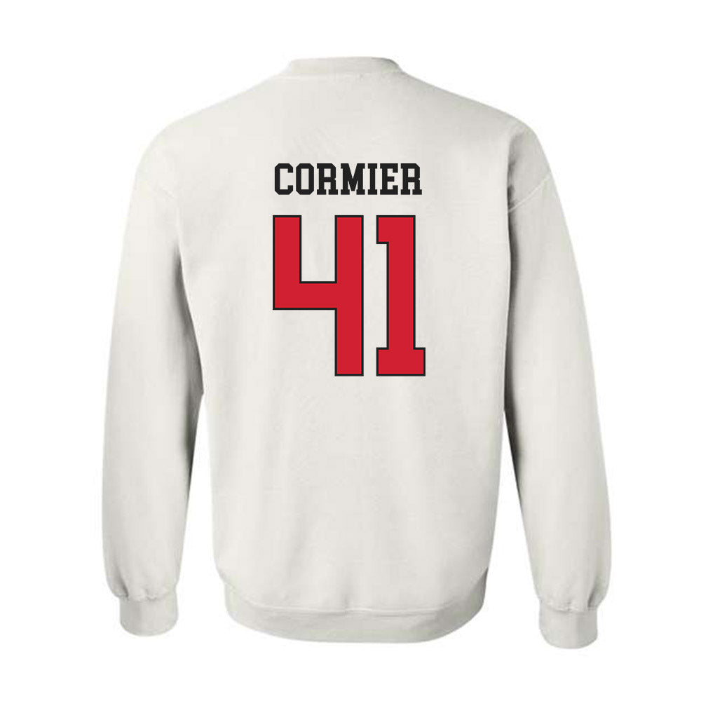 Illinois State - NCAA Baseball : Carson Cormier - Classic Shersey Crewneck Sweatshirt-1