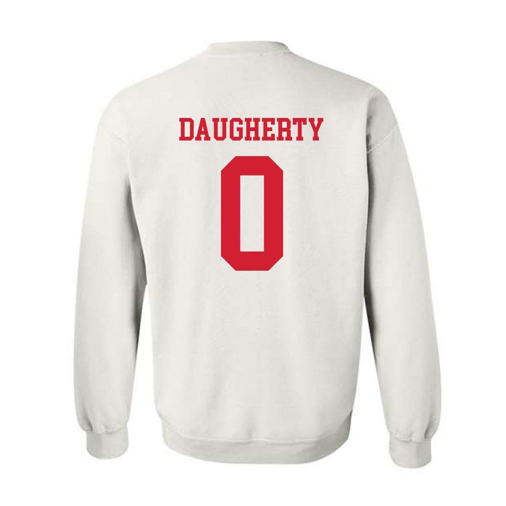 Illinois State - NCAA Men's Basketball : Jack Daugherty - Classic Shersey Crewneck Sweatshirt-1