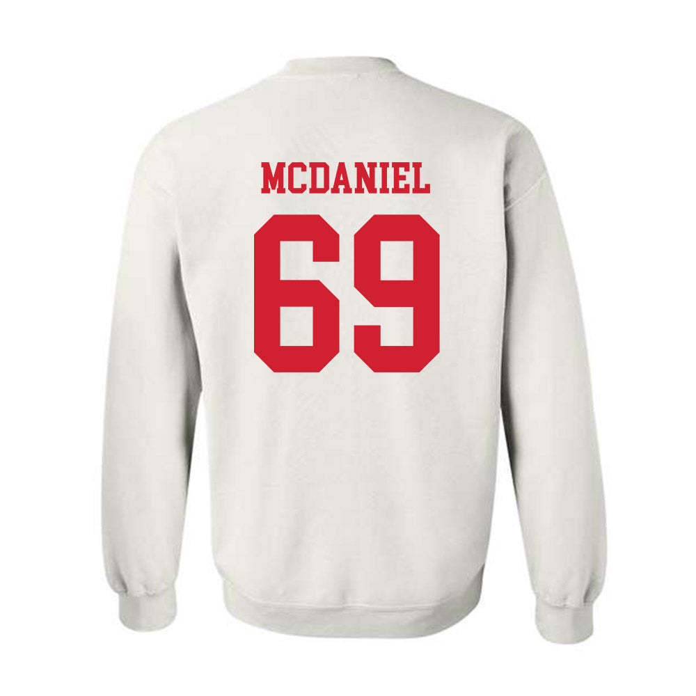 Illinois State - NCAA Football : Mezziahs McDaniel - Classic Shersey Crewneck Sweatshirt-1