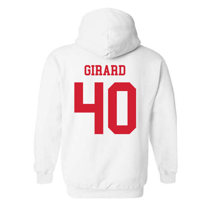 Illinois State - NCAA Baseball : Nolan Girard - Classic Shersey Hooded Sweatshirt-1