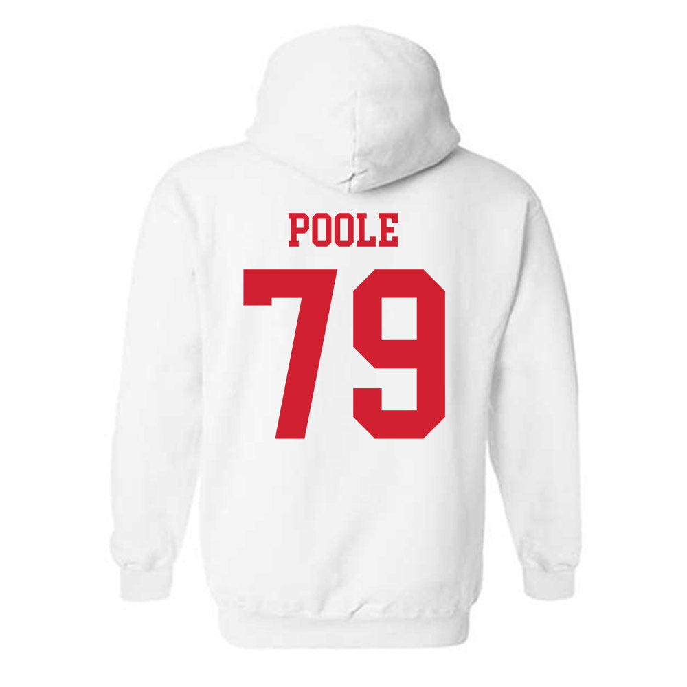 Illinois State - NCAA Football : Zach Poole - Classic Shersey Hooded Sweatshirt-1